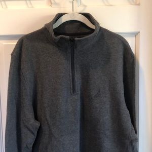 Nautica • Heather Gray Zip Sweater